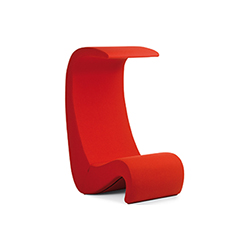 Amoebe 高背休闲椅 维纳尔·潘顿  vitra家具品牌